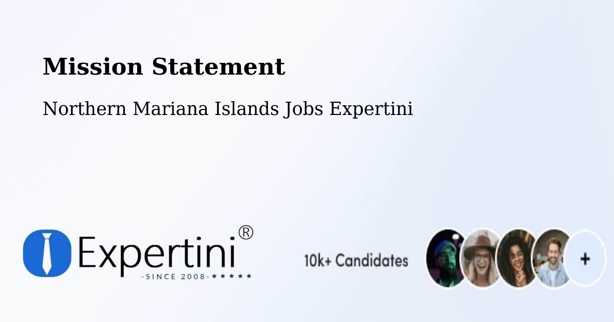 Corporate Mission – Northern Mariana Islands - Northern Mariana Islands Jobs Expertini